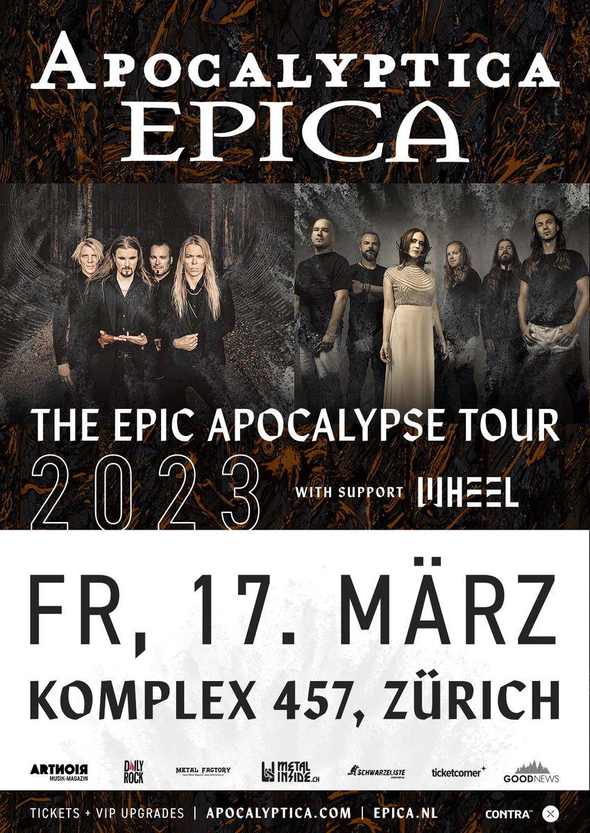 #Apocalyptica #epica #wheelband #symphonicmetal #cellometal #komplex457