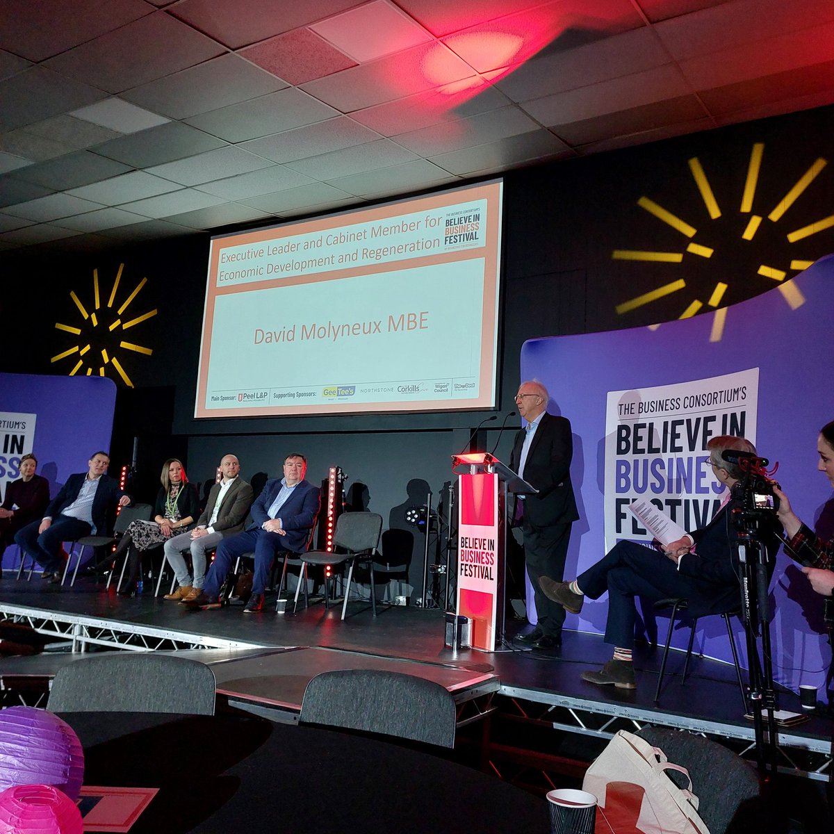 As a Wigan based business it's great to be taking an active part in the first Believe in Business Festival today. Already great connections made. #Wigan #Business #regeneration #development