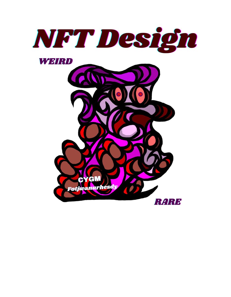 Heullynch's tweet image. Hey its Fotjwanurhesdy
Last name Tuesday
To be Added 🤗
#Weird #Rare #NFTDesign

#cryptoygm #tshirt #entrepreneur #heullynch #Creator #tshirtdesign #Artist #CoreDao #OOTD #Everyday #Crypto #GraphicDesign #design #outfit #NFT #NFTCommunity #nftarti̇st #lifestyle