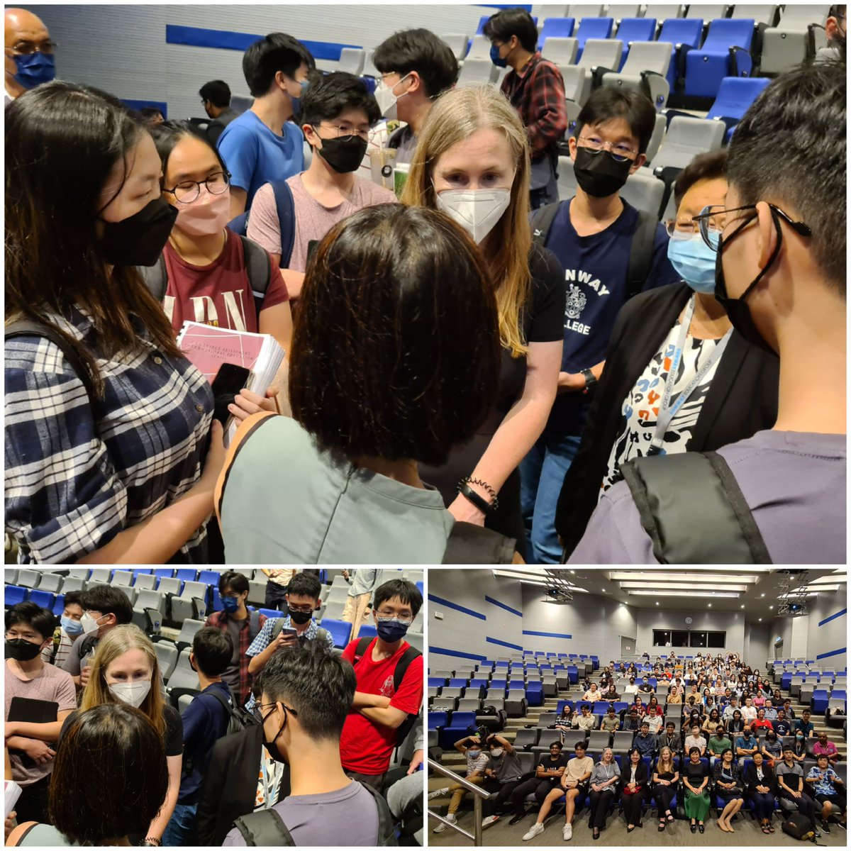 ngbenglean's tweet photo. Cambridge Explained! Its a wrap!  Students taking turn to consult Dr Emily Tomlinson regarding their application to the different colleges in Cambridge University. https://t.co/ujgxfOmFUL