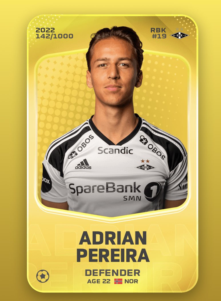 #Giveaways 

Giving away Adrian Pereira limited.
Like &amp; retweet my pinned📍tweet.
And follow me, and i will draw a winner this weekend🔥
#sorare