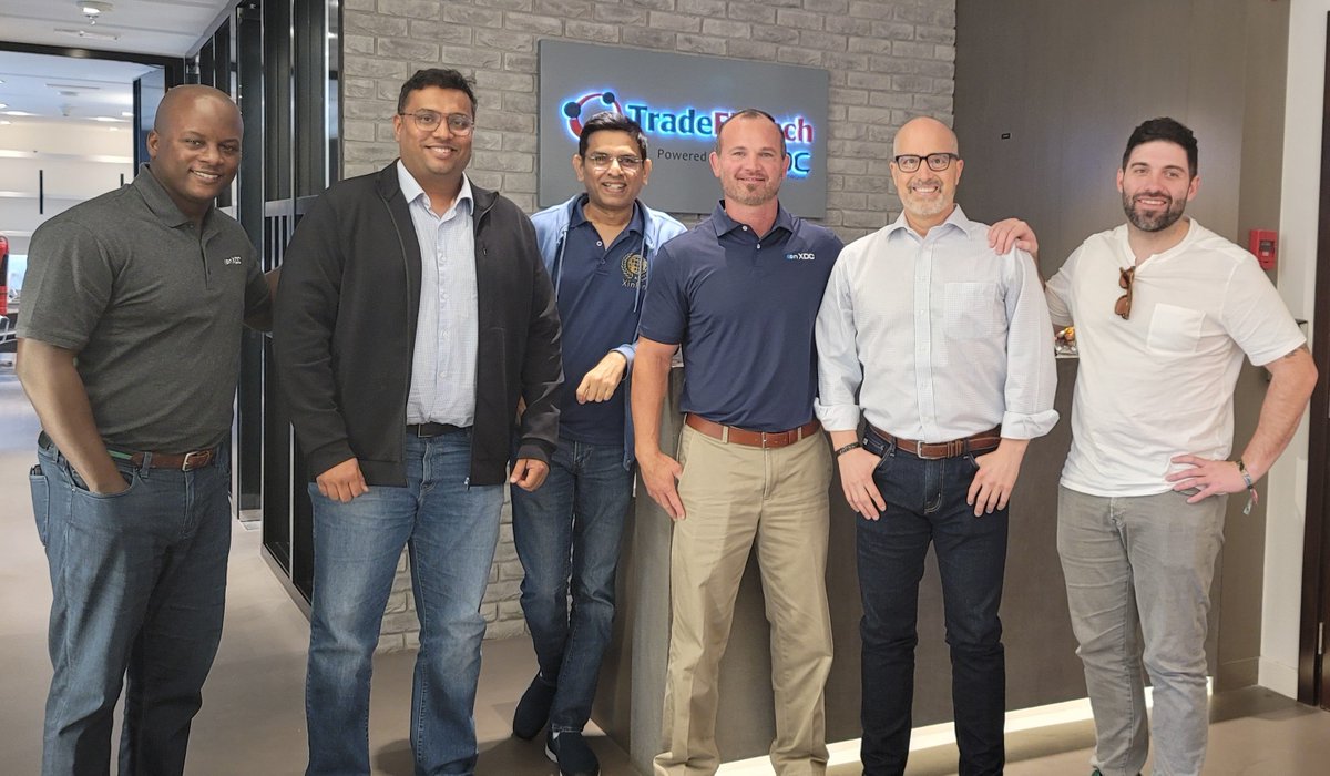 impel_official's tweet photo. The #BlockchainTitans gather at the #XDCNetwork  #Dubai office - one to remember! #WeAreXDC 

@TreNelson_ @onXDCNetwork @atulkhekade @riteshkakkad @CryptoMitch4 @troyswood @FluentDAO @AllgoodFuturist 

#Blockchain #XDC #Impel #Payments #ISO20022 #OnXDC #USplus #Stablecoin #UAE https://t.co/0RyYNSrfrL