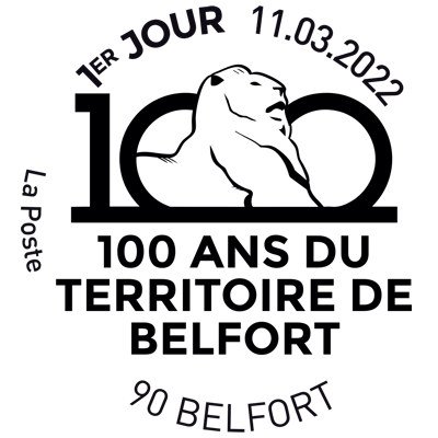 📣 Élection du plus beau timbre #Philaposte 
🔥 Votez pour le #timbre et l'oblitération du Territoire de Belfort en l'honneur du Centenaire, avant le 9 avril 2023 sur 👇👇👇
electiondutimbre.fr  
#TerritoireduLion #Territoiredebelfort