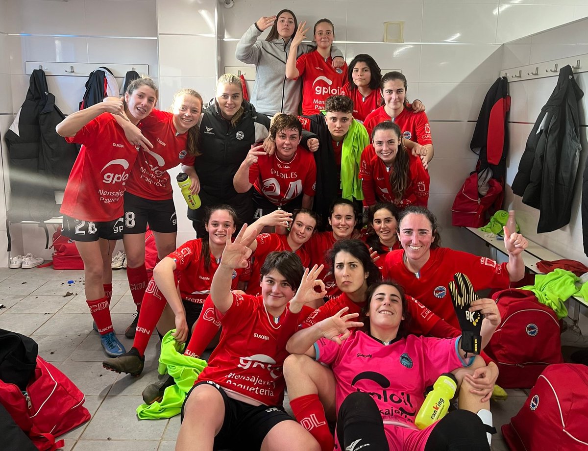 🔥 ¡𝐋𝐚𝐬 𝐜𝐡𝐢𝐜𝐚𝐬 𝐬𝐨𝐧 𝐠𝐮𝐞𝐫𝐫𝐞𝐫𝐚𝐬!

El Laredo Femenino suma su novena jornada invicto tras ganar 4-0 al <a href="/AtMinerosReocin/">AtcoMinerosReocín</a>.

📝 𝐂𝐑Ó𝐍𝐈𝐂𝐀 y 📹 𝐕Í𝐃𝐄𝐎 𝐆𝐎𝐋𝐄𝐒 ▶️ cdlaredo.com/las-chicas-son…

#CDLaredo #FútbolFemenino