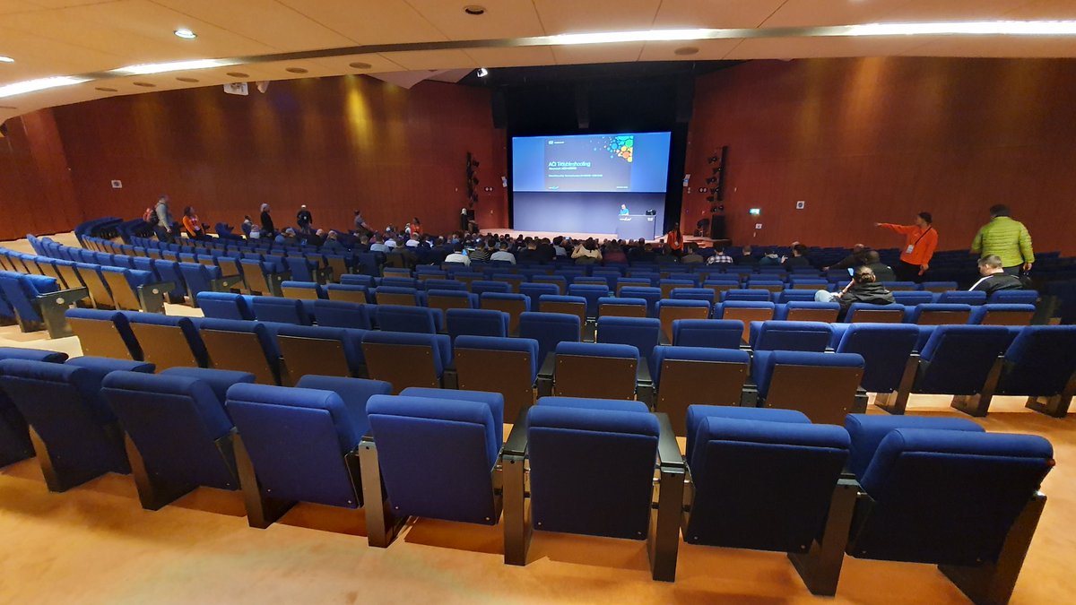 gp_ifconfig's tweet image. That&apos;s a big room for a Tshoot session 🤣

I see a lot of interest for #CiscoACI, sessions are all full.

Looks like on-prem DCs are still a thing after all.

#CiscoLiveEMEA