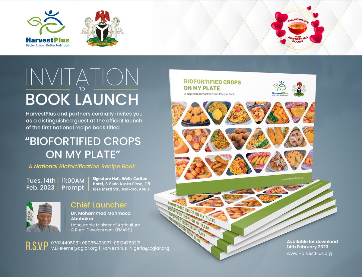IITA on Twitter "RT HarvestPlus_Ng We are excited to announce the