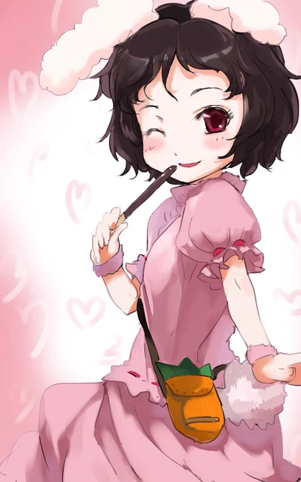 大分前のワンドロ絵ぺたり 
