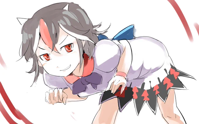 大分前のワンドロ絵ぺたり 