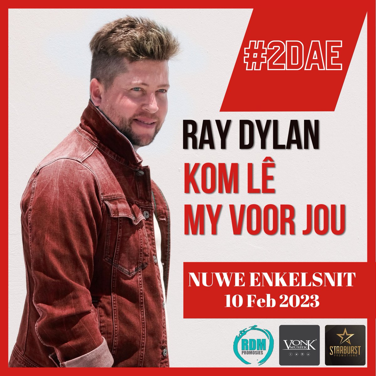 StarburstPromo's tweet image. #2dae dan word @raydylanrocks se nuutste enkelsnit uitgereik!!
Ons is opgewonde!
#KomLêMyVoorJou gaan beslis nie teleur stel nie!

Môre sê ons vir jou waar jy dit die eerste keer op radio kan hoor, maar #presave solank die liedjie hier&amp;gt; vyd.co/Komlmyvoorjou