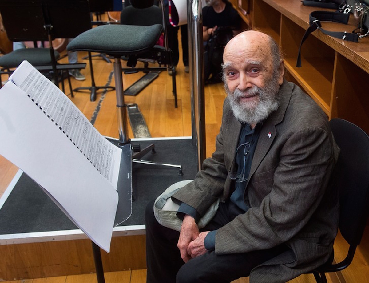 PlateaMagazine's tweet photo. Noticias: La @OCRTVE estrena la partitura que Luis #DePablo dejó para que fuese interpretada tras su muerte.
https://t.co/Lw0qYUV1a3 https://t.co/7H6IwmFkn3