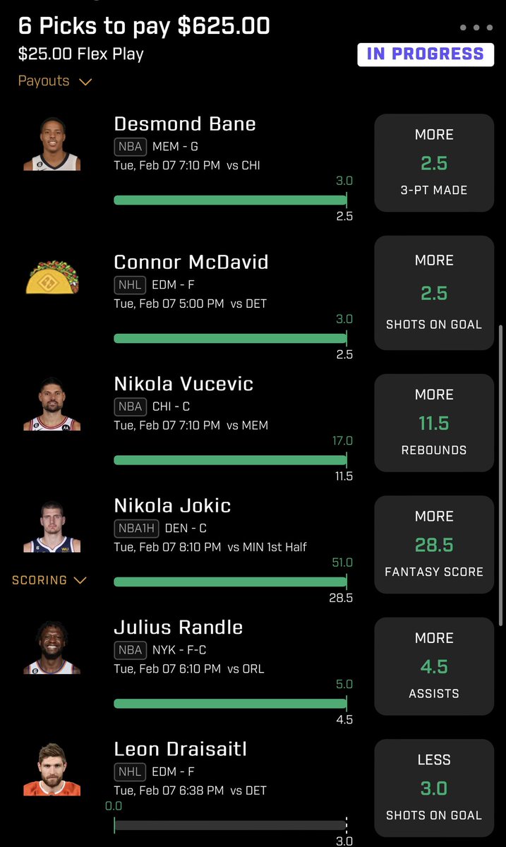 srtpicks's tweet photo. I’m starting to like 6 picks a lil more #FINESSECREW 💰 https://t.co/5g6m2b66Gl