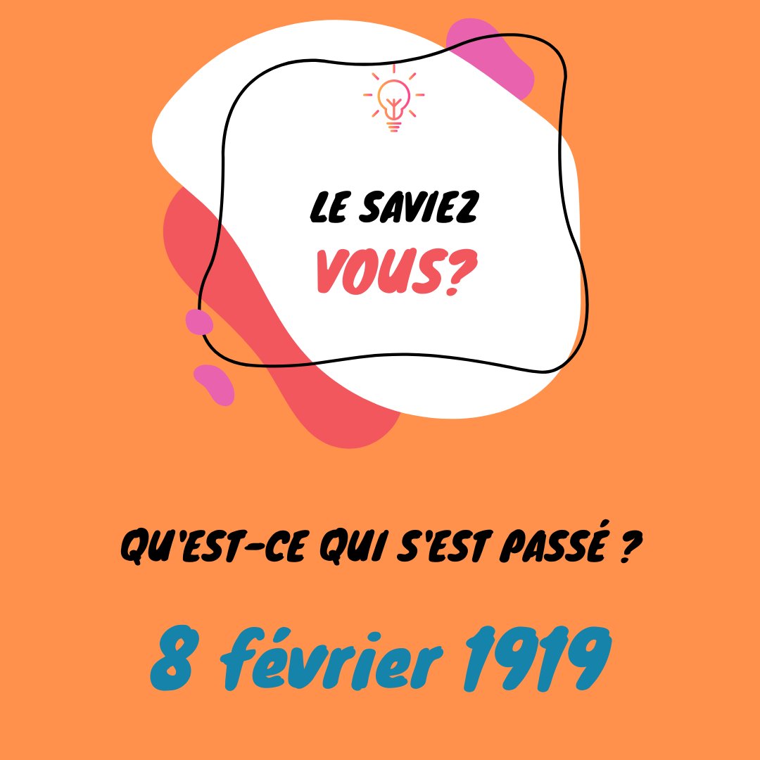 💡#LeSaviezVous ❓
𝟴 𝙛𝙚́𝙫𝙧𝙞𝙚𝙧 𝟭𝟵𝟭𝟵 : 𝙋𝙧𝙚𝙢𝙞𝙚̀𝙧𝙚 𝙡𝙞𝙖𝙞𝙨𝙤𝙣 𝙖𝙚́𝙧𝙞𝙚𝙣𝙣𝙚 𝙘𝙤𝙢𝙢𝙚𝙧𝙘𝙞𝙖𝙡𝙚
La première liaison aérienne régulière, pour le transport du courrier, est établie le 8 février 1919 par un bimoteur Farman F60 Goliath.