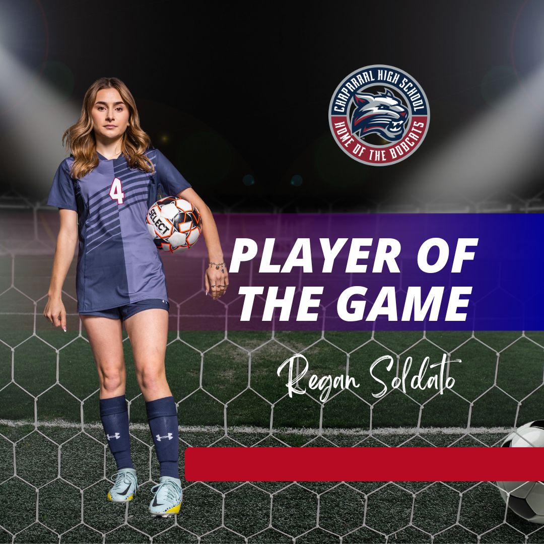 Last Night's Lady Bobcat Player of the Game in the 0-4 loss to Lake Belton was Senior Captain Regan Soldato!