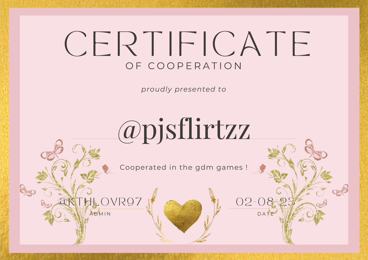 thank you for joining the gdm games !