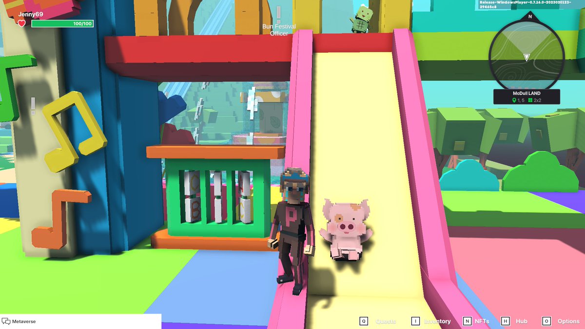 jenny69ja's tweet photo. @TheSandboxGame I found the two dragons in McDull LAND! 🐷 #LunarNewYearTSB https://t.co/KcrnEFgSwA