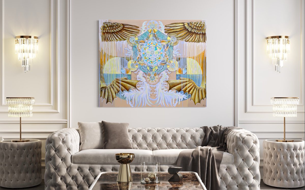BellaVolen's tweet photo. Incorporating #colors &amp; #art into your #environment is a simple and effective way to enhance your well-being &amp; create a more positive and uplifting #space. 
💎 I can create digital layouts of #artworks in your office/home. You can buy originals, art prints, order a commission. https://t.co/Tu71ehOmPa