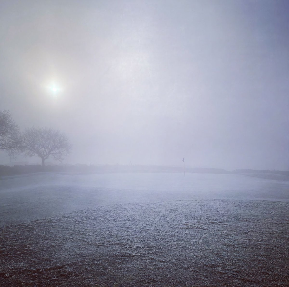 AM on the Moorland Course ❄️🥶
.
#fog #freezing #breadsallpriory #marriott