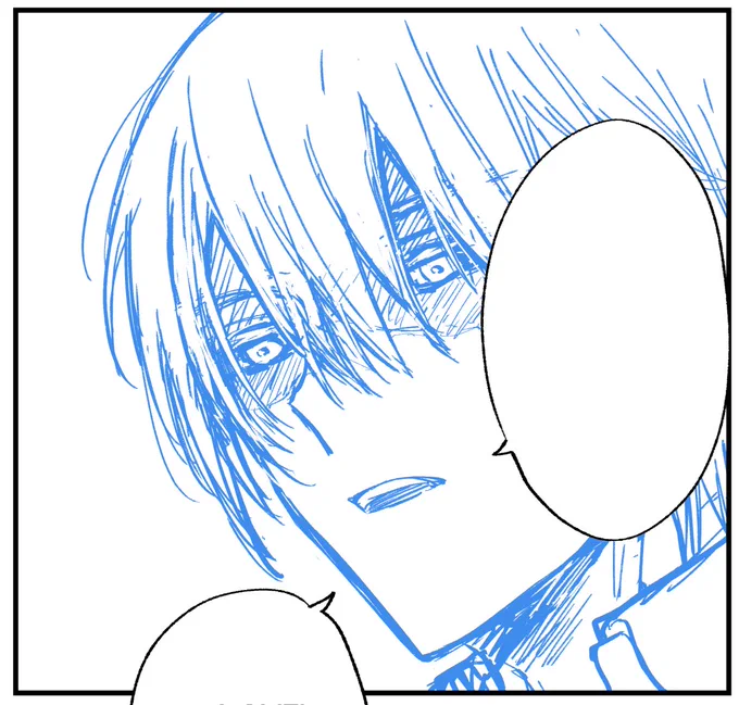 ずっとディーのこんな顔ばっかり描いてますが、めちゃくちゃ楽しいです…ずっと描いていたい😇 