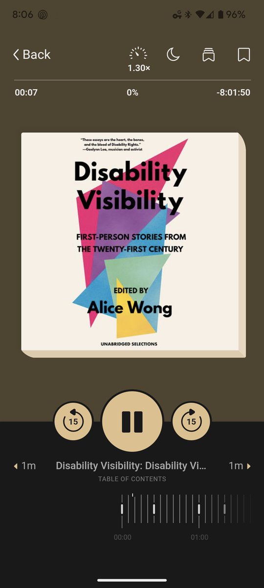 StreamingBubble's tweet image. Starting today with a new audiobook that I've been waiting for since June of last year! What are you listening to today?
#WednesdayMotivation 
#DisabilityVisibility #audiobooks #Libby
