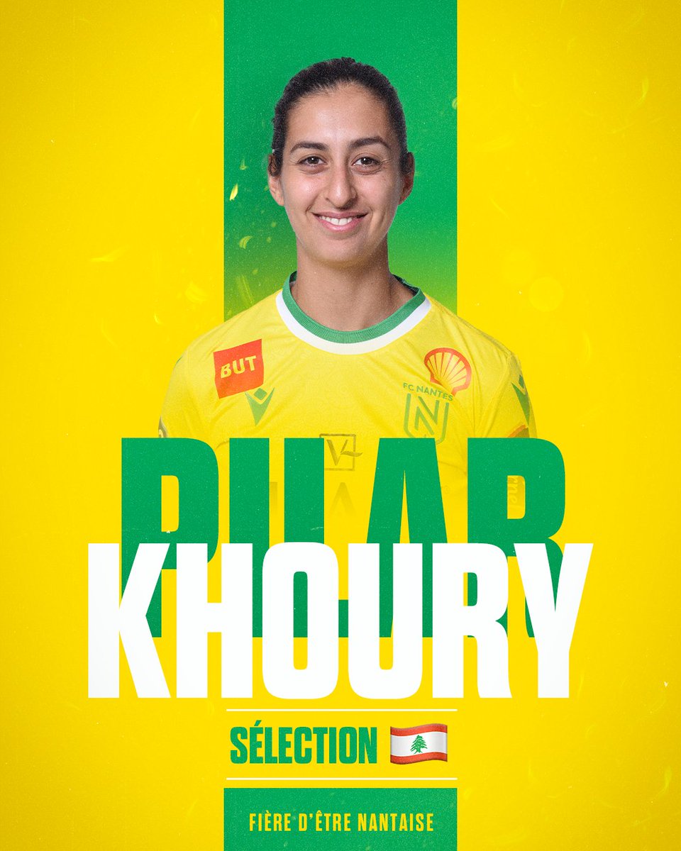 FCN_Feminines's tweet photo. 👏 Félicitations à nos Nantaises sélectionnées pour la prochaine trêve internationale.

🇩🇿 @syliakoui 
🇭🇹 @EloissaintRose1 
🇵🇹 (U23) Clara Moreira
🇱🇧 @PilarKhoury 

Le programme des joueuses juste ici : https://t.co/SuwXP7Hq5i

#OnEstNantes https://t.co/5FGCkTUQsA