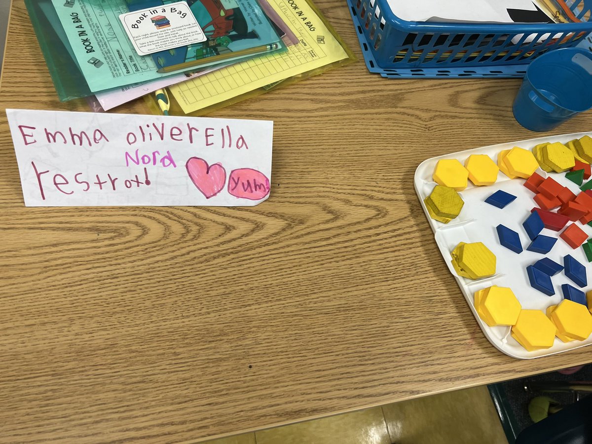 Student:(after creating the sign)   “I’m a part of this business too.”   Me: (in my head) Yes you are young lady!!
If you wonder if creative play is important, it IS. Building little business owners over here!! ❤️ <a href="/apexescougars/">Apex Elementary</a>