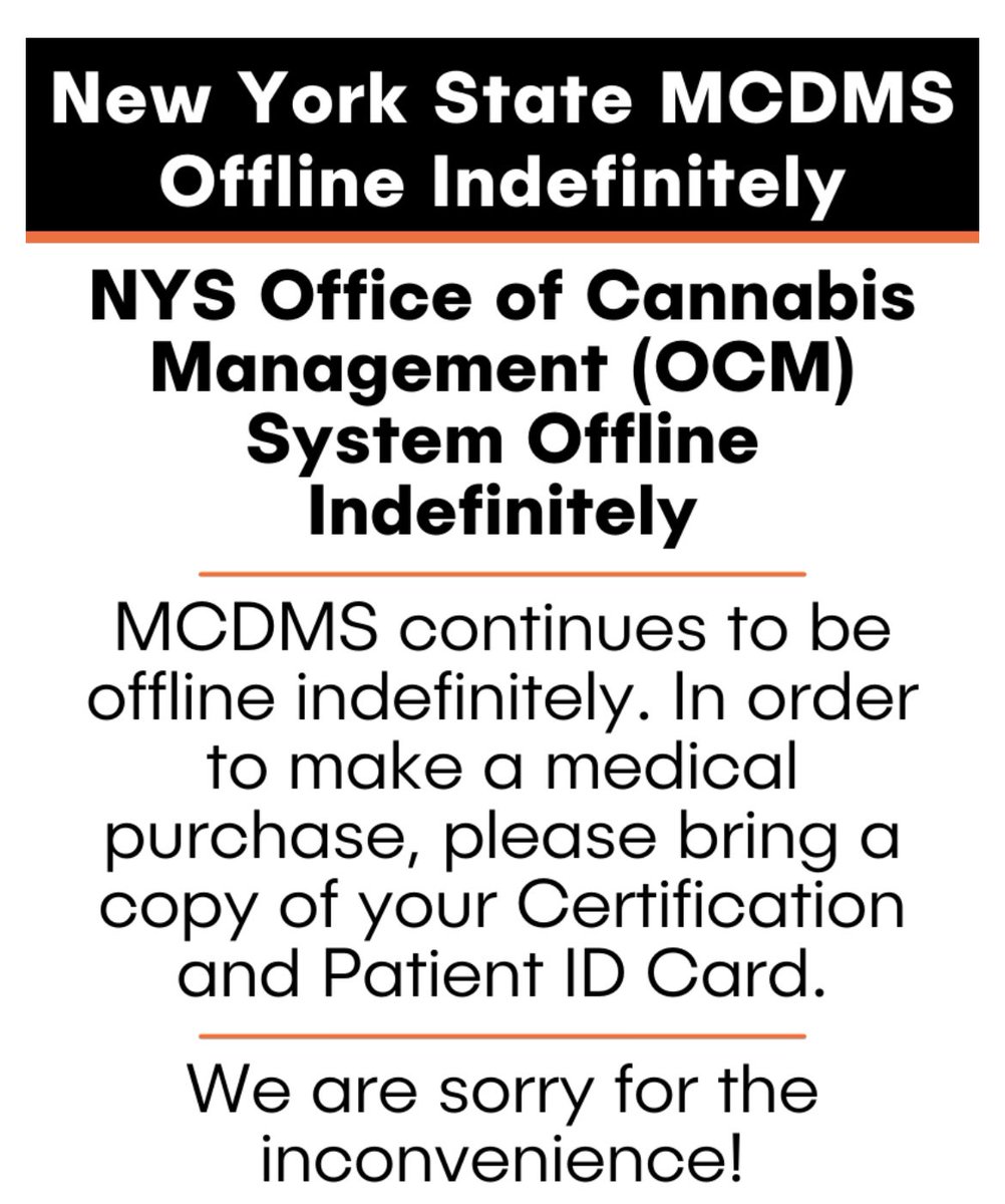 mmj_ny's tweet image. Come on!!! We know you don’t care about the MSOs but patients dealing with 5+ different reg procedures, limits, etc does NOT help US, it makes things HARDER, difficult to understand/remember, &amp;amp; gets in the way of our access. NYers should only “buy legal”though, right? 😂