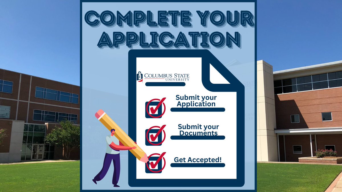 Admissions_CSU's tweet photo. There's still time to #CreateYouAtCSU!
Summer 2023 and Fall 2023 applications are open! Submit your application for admissions today!
Click the link in our bio to get started! https://t.co/9azeBHgEJW