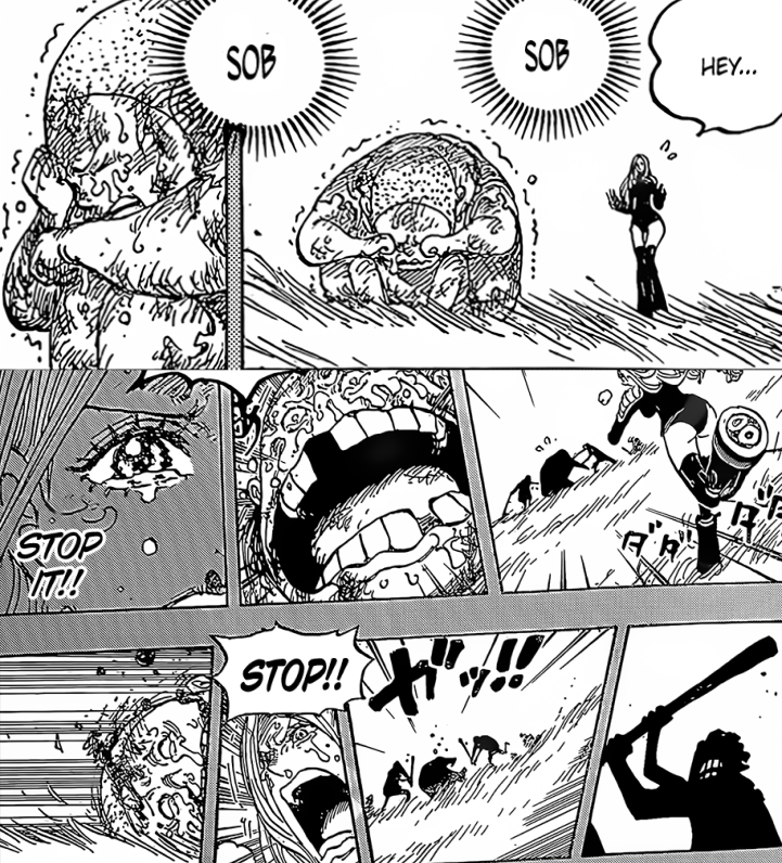 One Piece Spoils 🇫🇷 on Twitter "ONEPIECE1074 Bonney rentre dans la "bulle de mémoire" et