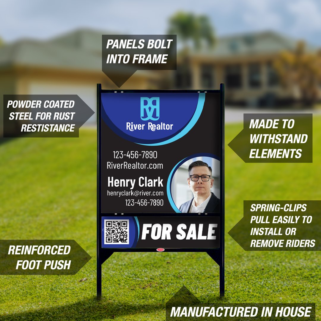 LowenSign's tweet image. The Angle Iron Frame with One Rider Insert is a classic and can make any signage look great!

Order your Angle Iron Frame today at lowensign.com or call 1-800-545-5505 to speak with a customer representative

#realestate #realesestatesigns #realestateagent #Realtors