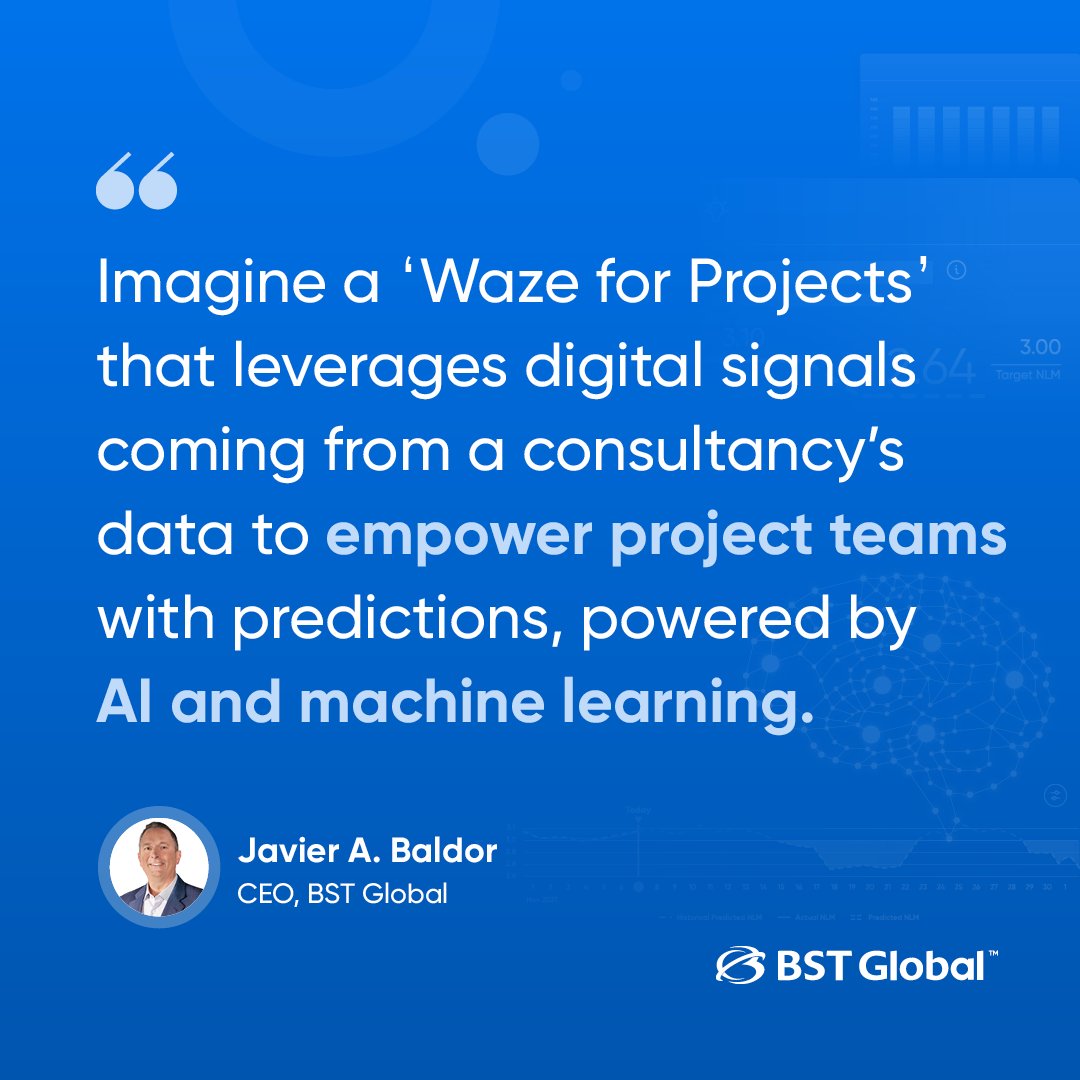 BSTGlobal's tweet photo. Project teams can leverage project intelligence™ to change the trajectory of their projects and deliver better outcomes. Learn More: https://t.co/p1NVslUnnM
#AEC #Engineering #Architecture #ERP #WorkManagement #AI #ArtificialIntelligence #BigData #ProjectIntelligence #BSTGlobal https://t.co/1r1wUM7b1R