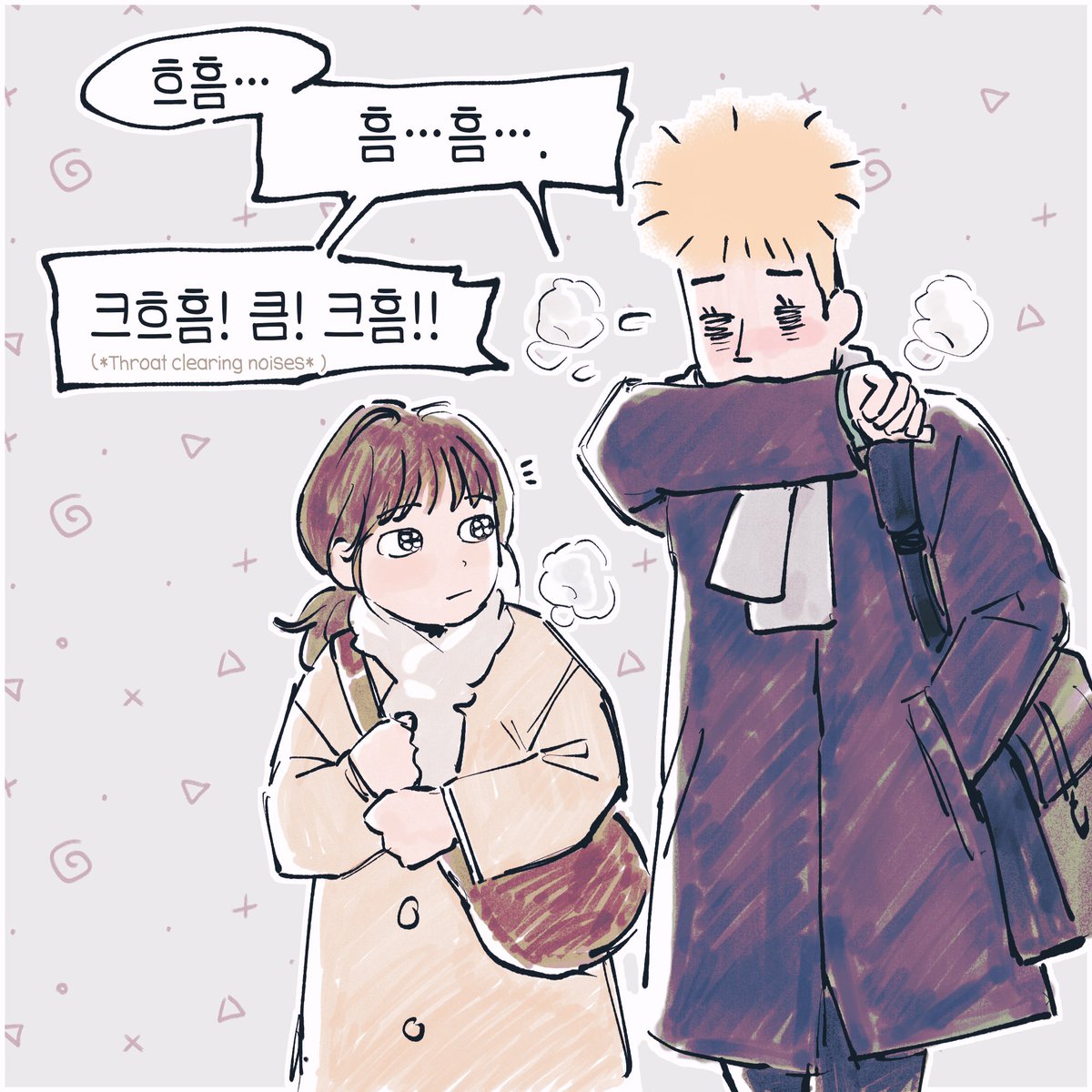leedeebee_'s tweet photo. 한미국제커플 일상기 9화
<한식은 위험해 (feat. 리디비)>- 1

The daily struggles of an international couple - ep.9
The danger of Korean food (feat. Leedeebee) - 1 https://t.co/8dKRToiGJe