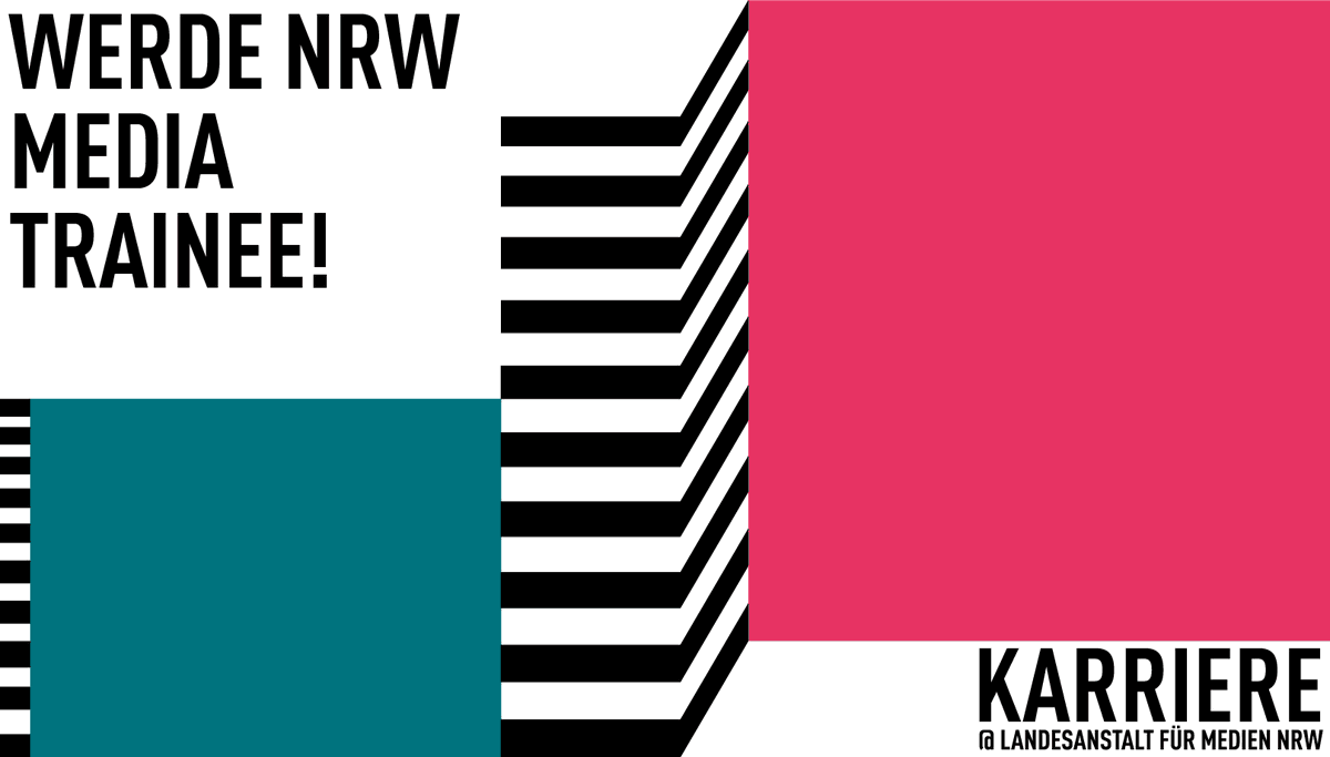 LFMNRW's tweet photo. Jetzt mit dem NRW Media Traineeship so richtig durchstarten 🚀
Vom Big Player bis zum Start-up – Praxiserfahrung an der Schnittstelle zwischen Content, Distribution und Technologie.
Mehr Infos zu den Inhalten und zum Ablauf findet ihr hier: https://t.co/e9wDQNEnDz https://t.co/tWSbPLwcMY