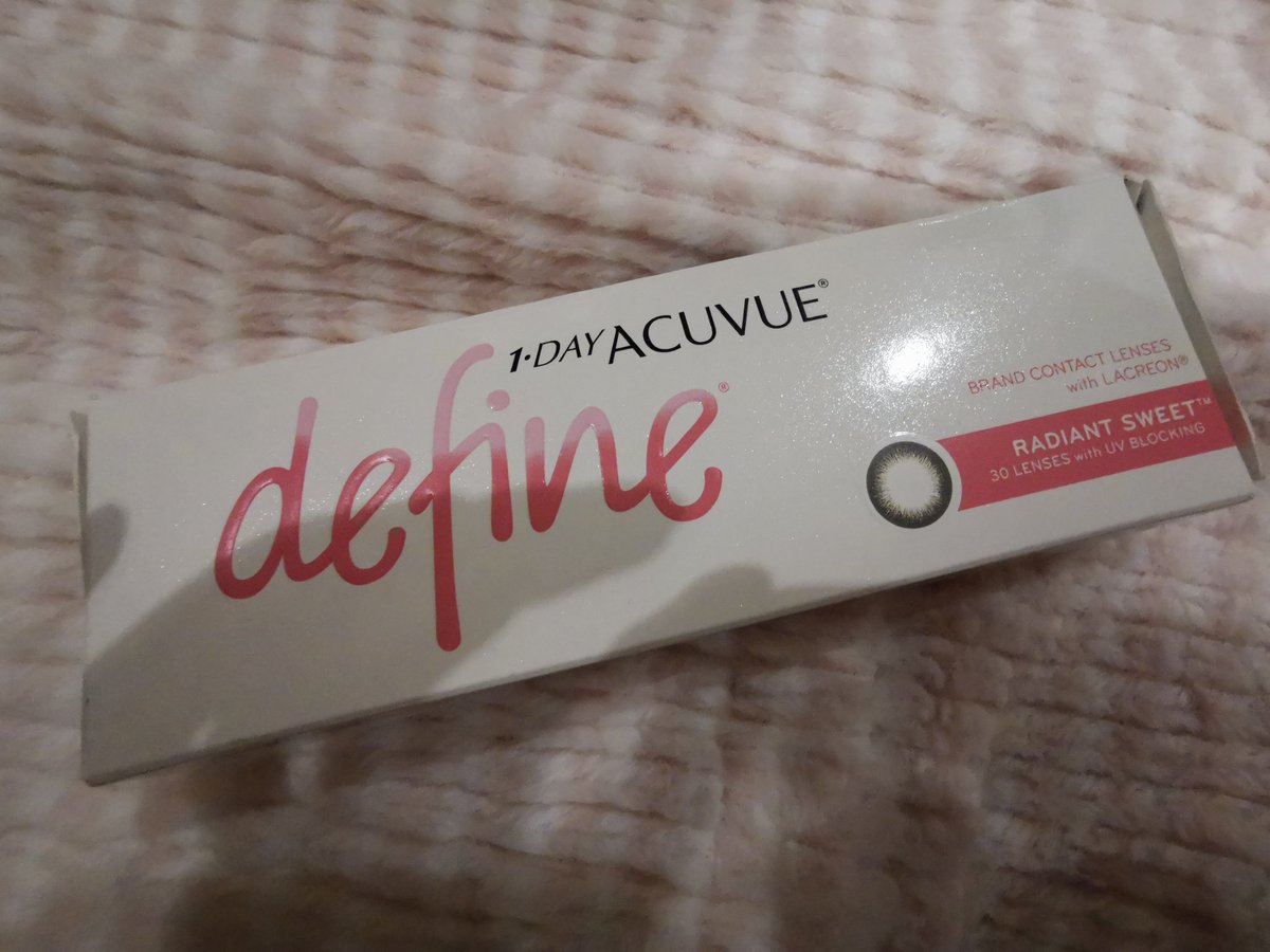 uunknown412's tweet photo. Acuvue Define�� คอนแทคเลนส์รายวันสี​ Radiant sweet ใส่สบาย
คู่ละ49บาท​ มี6คู่
ค่าส่ง​30
​ exp.2023.05
#acuvue​ #พีพี https://t.co/By3tKGbflH