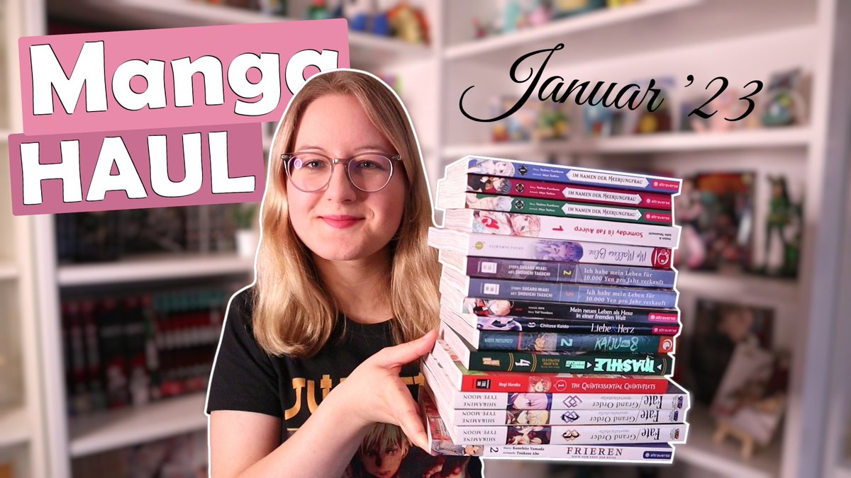 Endlich ist mein PC wieder heil und deshalb kommt mein Manga Haul für Januar auch erst jetzt 😂

Aber ich wünsche euch trotzdem ganz viel Spaß, denn es sind über 30 Mangas dazugekommen und da sind wirklich Coole bei! 😊

youtu.be/mJh_H9AwxF0

#Youtube #Manga #MangaHaul