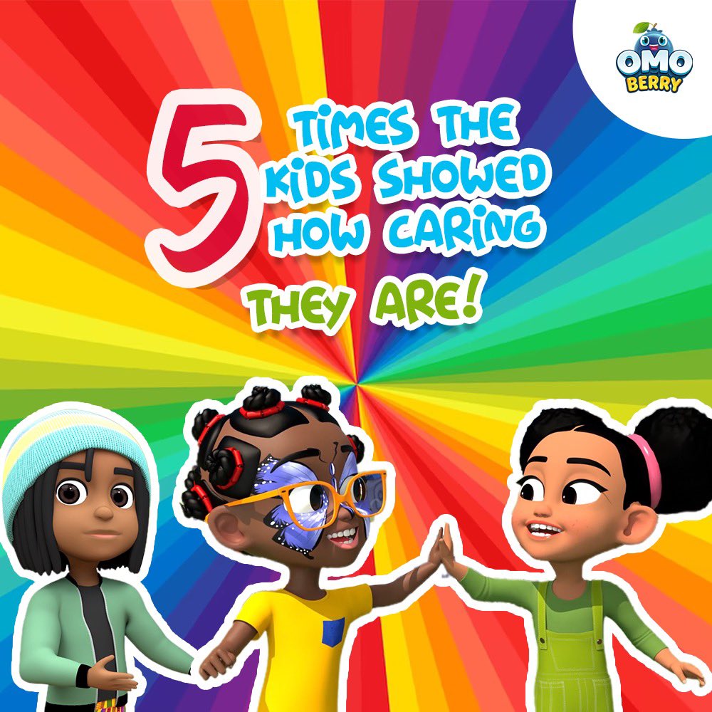 watchomoberry's tweet photo. Be kind to people. It is the right thing to do! ☺️
OmoBerry teaches your little ones to be kind to everyone around them ✨ #OmoBerry #Limitlessstudios #kidsmusic #kids #songsforkids #KindnessMatters #kindness #showkindness #kidsvideo #nurseryrhymes #entertain #educate #empower https://t.co/fR27foKxOe