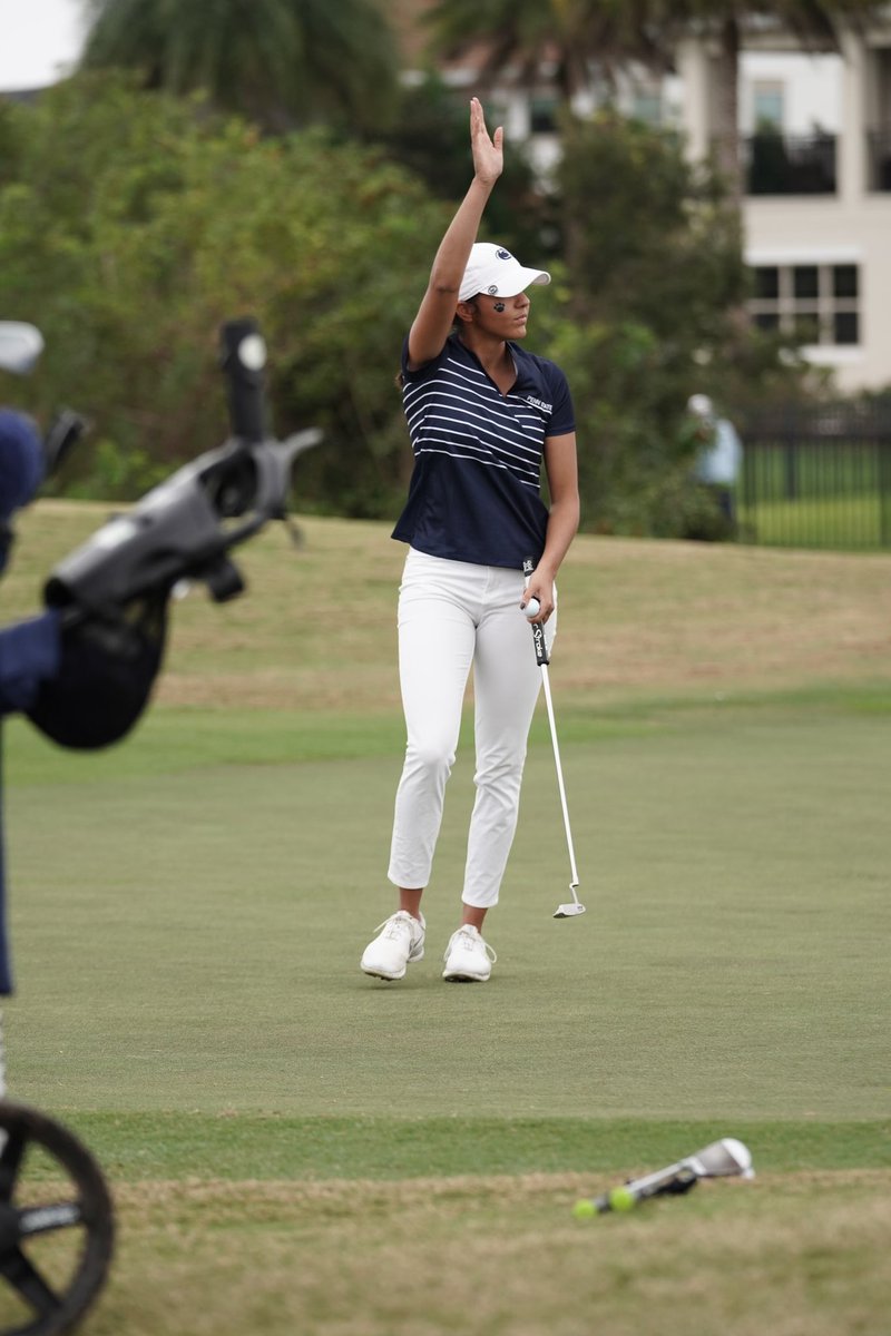 Senior Taylor Waller carded a career-best 54-hole score this week in Orlando, 71-73-74–218 (2-over)!! ⛳️

#WeAre #PSUWGOLF