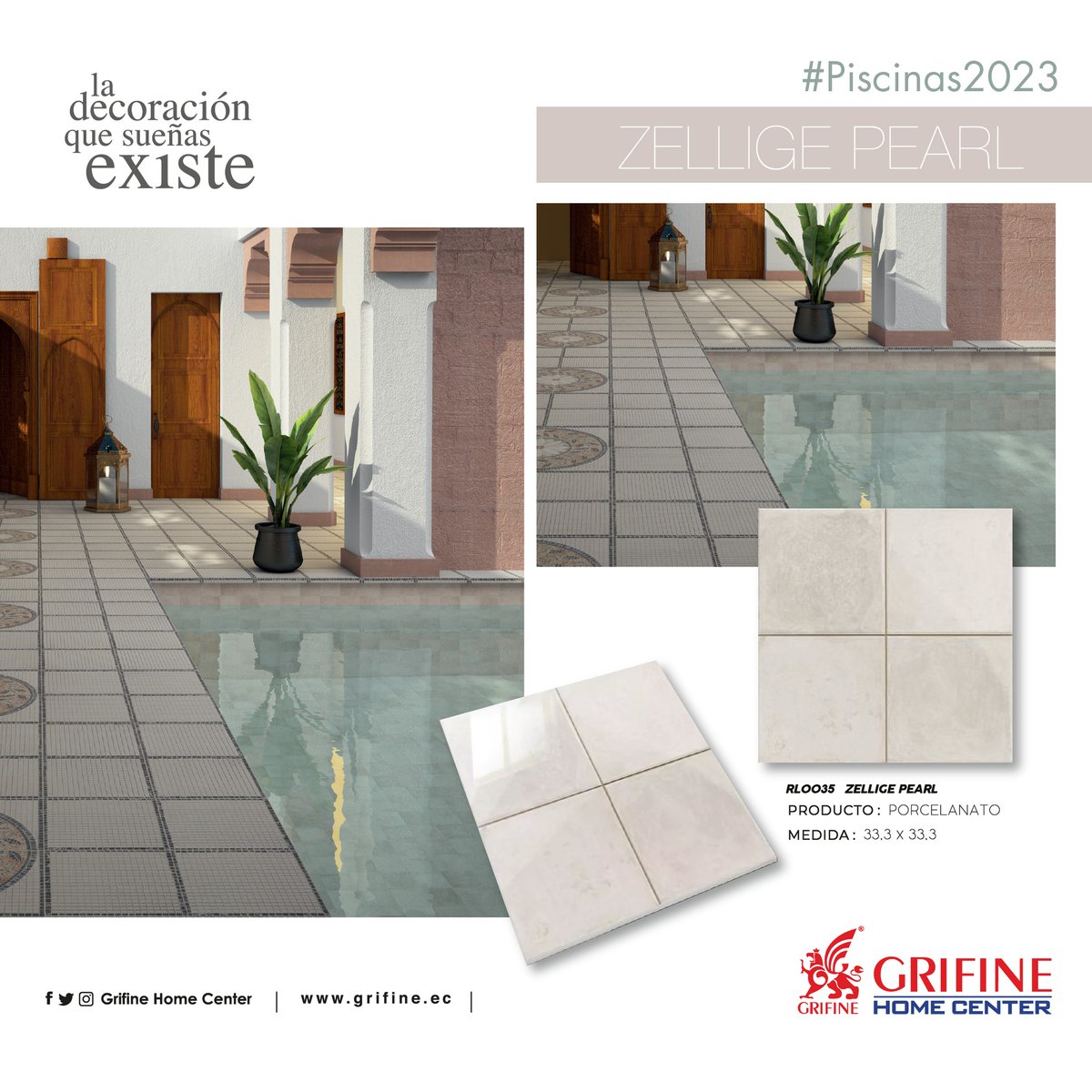 grifinehc's tweet photo. ¡Colores de temporada en revestimientos para piscinas! #Grifine2023 #Guayaquil #Quito #Cuenca #Manta #Portoviejo #Chone https://t.co/kXkz8qYHR3