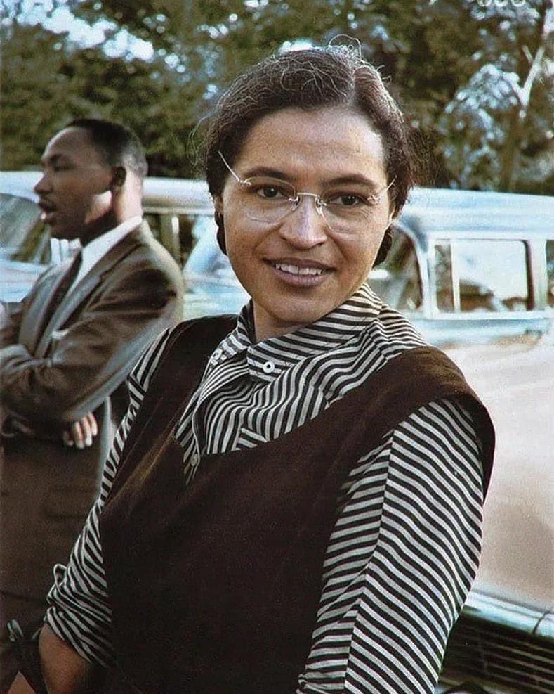 “People always say that I didn’t give up my seat because I was tired, but that isn’t true. No, the only tired I was, was tired of giving in.” - Rosa Parks Today is Rosa Parks’ 110th birthday. Let’s honor her legacy by refusing to let Black history be erased. #BlackHistoryMonth