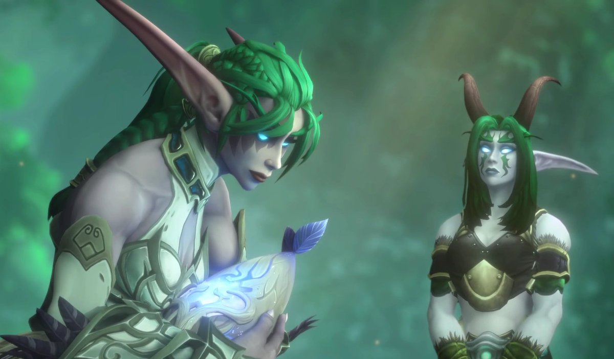 Nightwy_Morgan's tweet photo. Definitivamente me ha flipado el capítulo del Jardín de los Secretos, me ha dejado los pelos como escarpias... Para bien 🥰💚
#WorldOfWarcraft #Dragonflight #WorldOfWarcraftDragonflight #WoWDragonflight #Tyrande #Malfurion #Merithra #IslasDragón #LlanurasDeOhnahra https://t.co/TVEyB6E95A