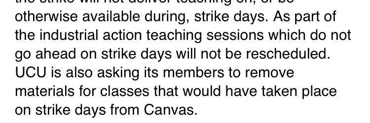 UCU strike also involves proactively removing learning content for student self-learning. How does that help achieve your goals <a href="/ucu/">UCU</a> ?? <a href="/SkyNews/">Sky News</a>