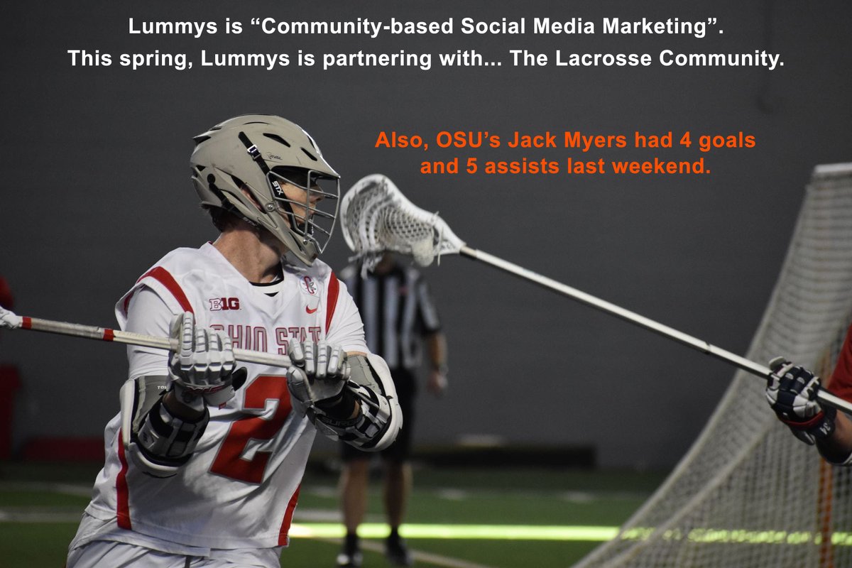 Lummys is “Community-based Social Media Marketing”. This spring, Lummys is partnering with... The Lacrosse Community.   network.lummys.com/content/Or21yQ…