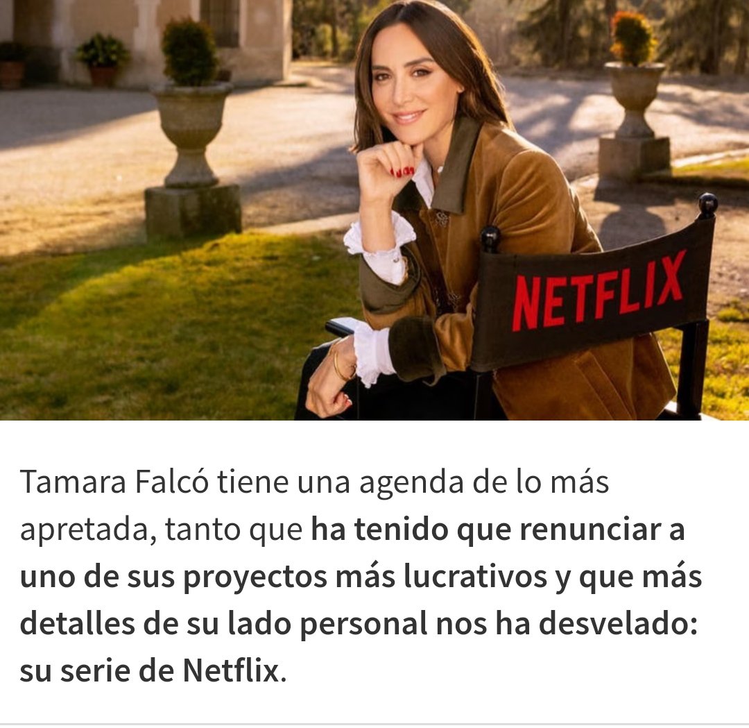 Pobrecita mía que no puede con tanto trabajo, si es que no sé cómo puede aguantar tanta presión....grande eres Tamara ☺️🤪...