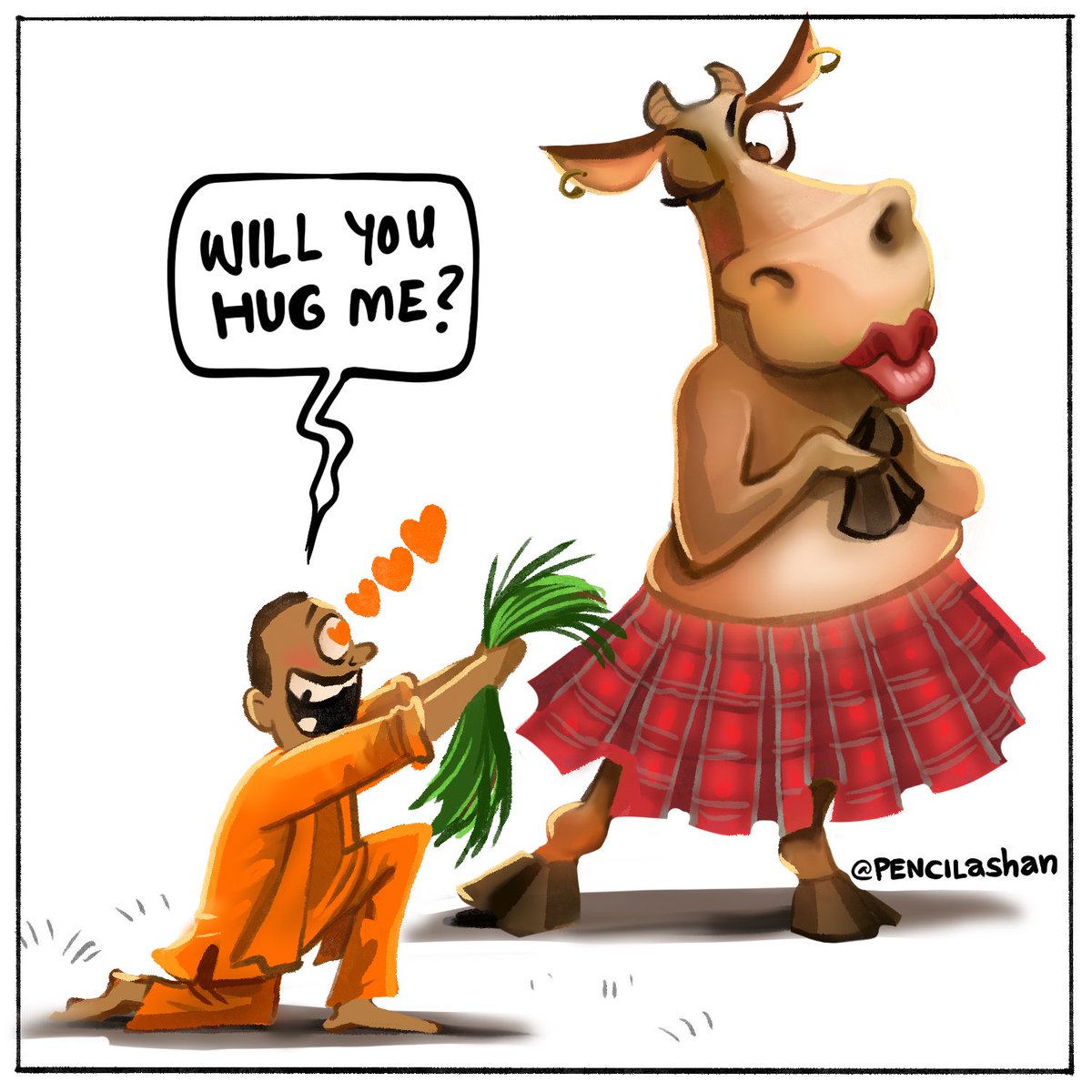 Proposal day 🧡😍
#proposalday #indiangovernment #cowhugday #cowlovers #saveindia #cow #cartoon #indianpolitics #india #indians