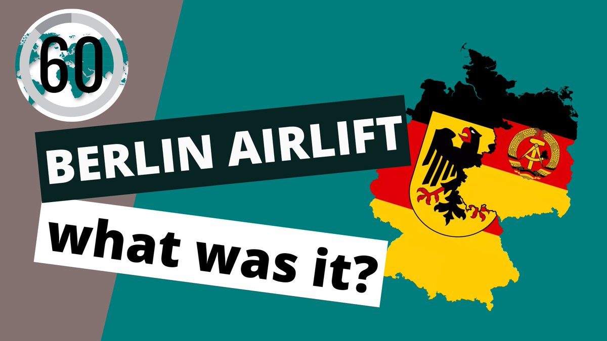 Berlin Airlift, in 60 seconds of animation.
#History #Historyteacher #HistoryCreated #Berlin 

LINK: bit.ly/3FAPqZD