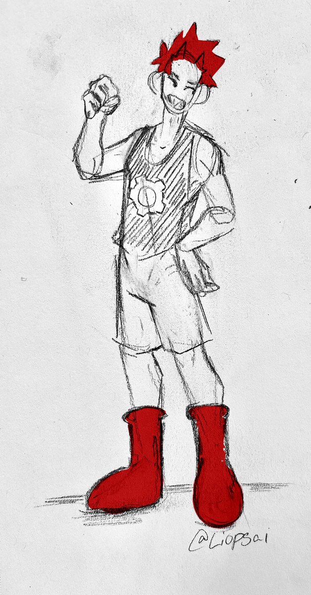 I just think that Kirishima would genuinely wear these