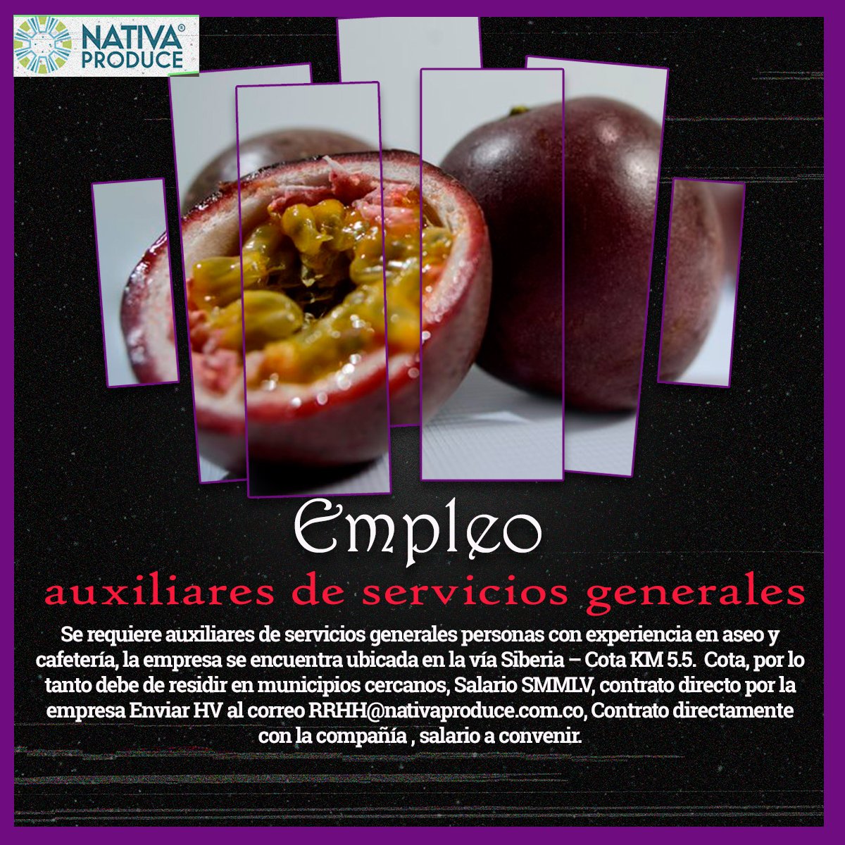 NativaWorldwide's tweet photo. #empleosihay #EmpleoColombia #empleocun #cotamil https://t.co/NdkR0pOQfe