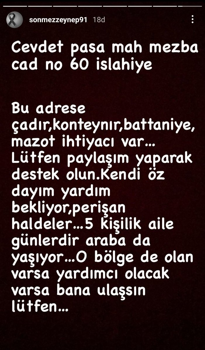 Enkazda 15 yakınları vefat etti kendileri sağ kurtuldu ama şimdide soğuk ve açlıkla mücadele etmeye çalışıyorlar zor durumdalar. Lütfen yakınlarda olan varsa yardım edin.
#CumhurbaskanıErdoğan #TurkeyQuake vpnsiz 10 bin #ShowTv #nurdağı yazıklar teyitli bilgi Tuğba dayım vodafone