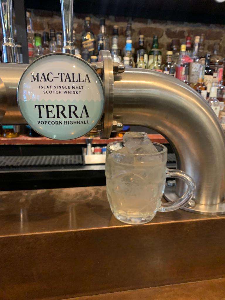 Today only, you can get a FREE Terra popcorn highball at @Milroys Soho or Spittalfield when you say the codeword 'echo'. You can't say no to a free cocktail!