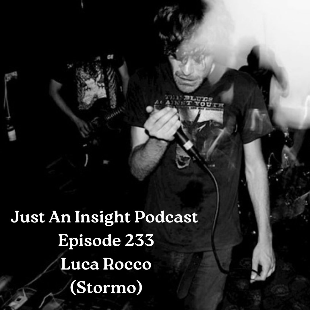 This week we are joined by <a href="/stormoband/">STORM{O}</a> vocalist Luca Rocco.

We talk about how Stormo have paved their way through Europe’s DIY scene to get to where they are now, how Luca was introduced to Hardcore and Screamo through the band

justaninsight.com/2023/02/08/epi…