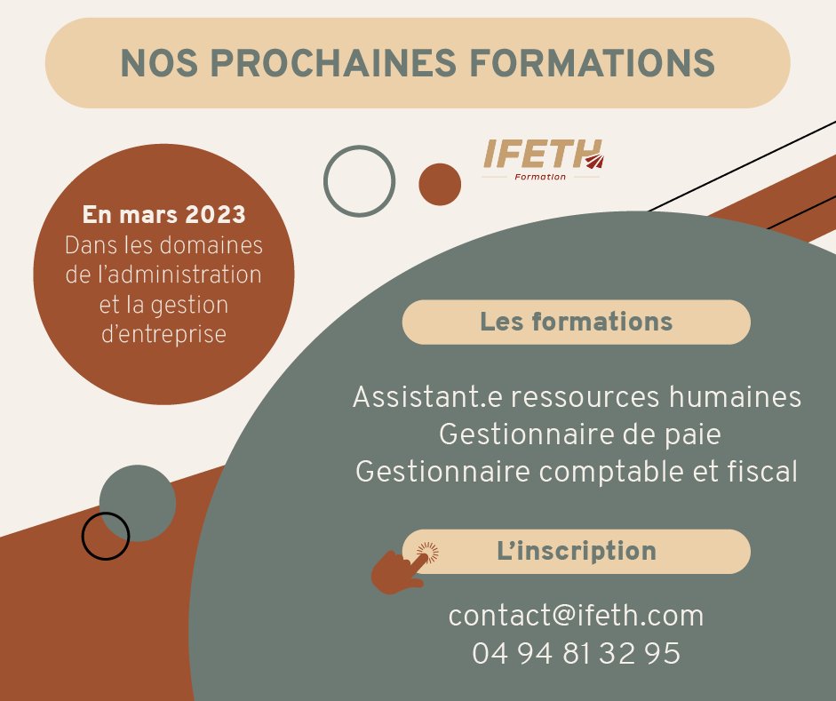 ifeth_tag's tweet photo. ⛵️ Un entreprise avec une mauvaise gestion, c’est comme un super voilier qui ne sait pas prendre le vent, alors sortez la grand voile ! 

🎓 @IFETH vous offre l'opportunité d'obtenir divers titres professionnels dans le domaine de l’administration et de la gestion d’entreprise ! https://t.co/HP02nSpbhk